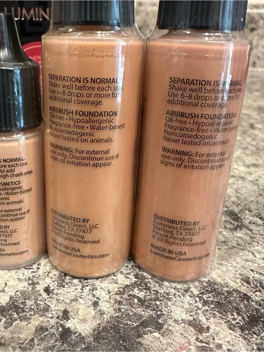 NEW Luminess Silk 4-in-1 Advanced Starter Kit Airbrush Foundation TAN 090 100